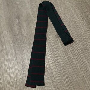 VTG 70s Tino Cosma 100% WOOL ITALY Spain Square Striped Knit Handmade EUC Short